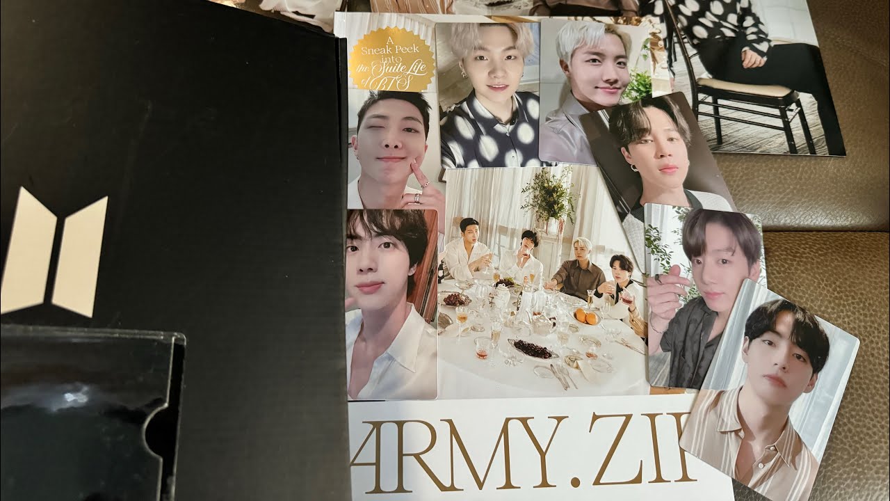 BTS ARMY.ZIP MEMBERSHIP KIT Unboxing - YouTube