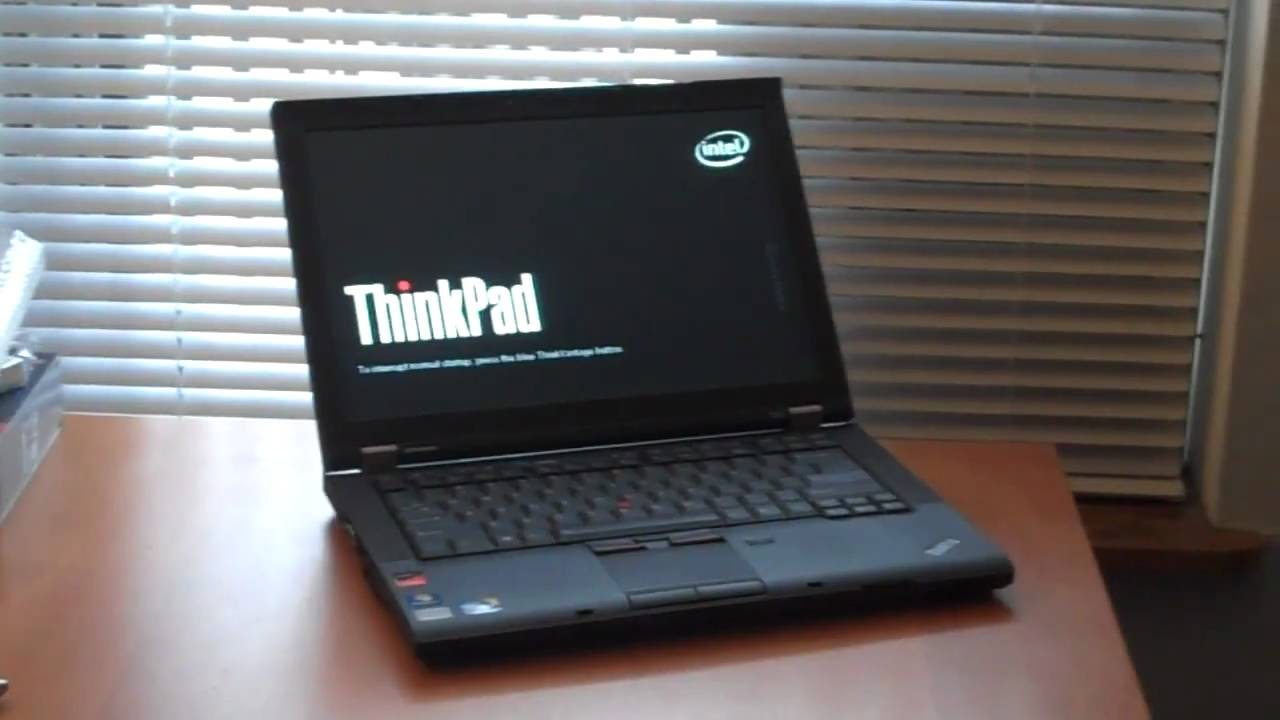 ThinkPad T410 unboxing - YouTube
