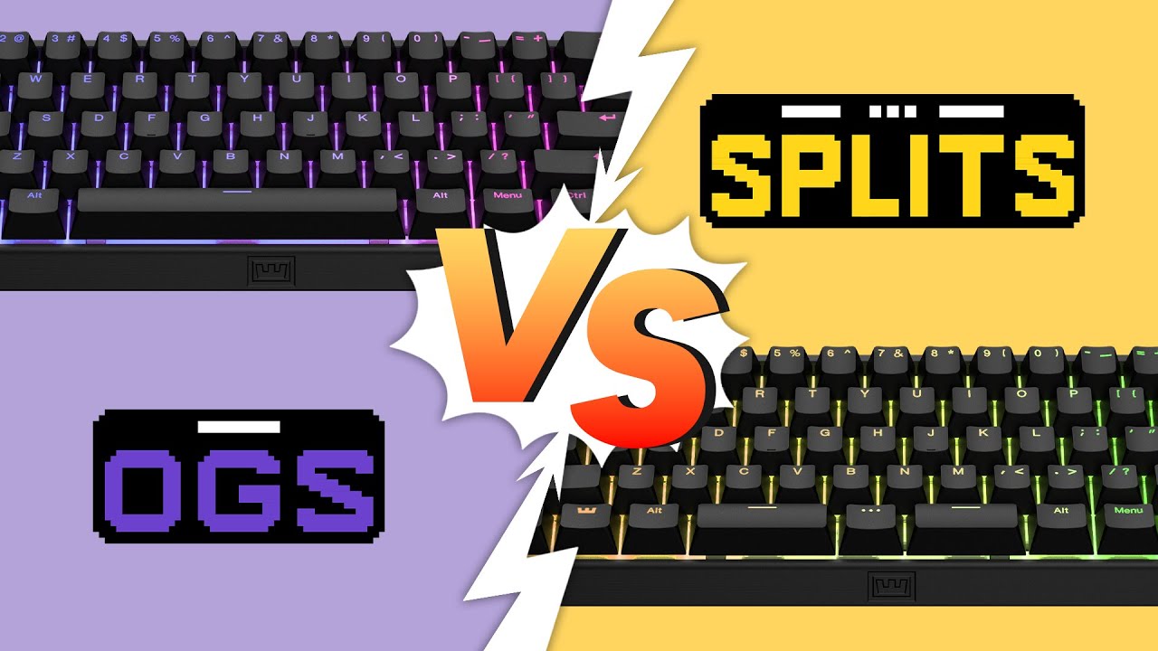 Wooting 60HE v2 - OG vs. Split spacebar! - YouTube