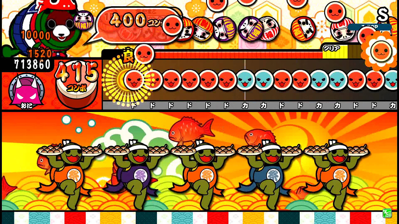 太鼓の達人モモイロ】 S 全良 - YouTube