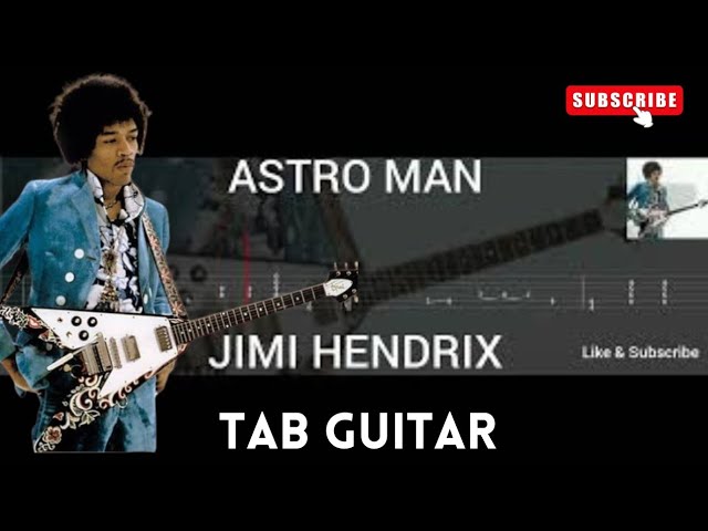JIMI HENDRIX - ASTRO MAN ( TAB GUITAR ) - YouTube