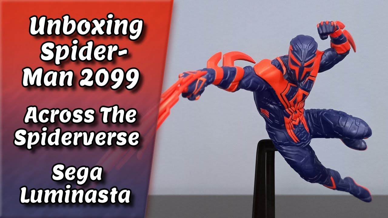 SPIDER-MAN Across The Spiderverse (Spider-Man 2099) Sega Luminasta