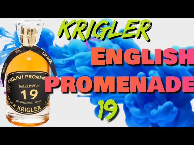 The ICONIC Signature Scent from Krigler: English Promenade 19