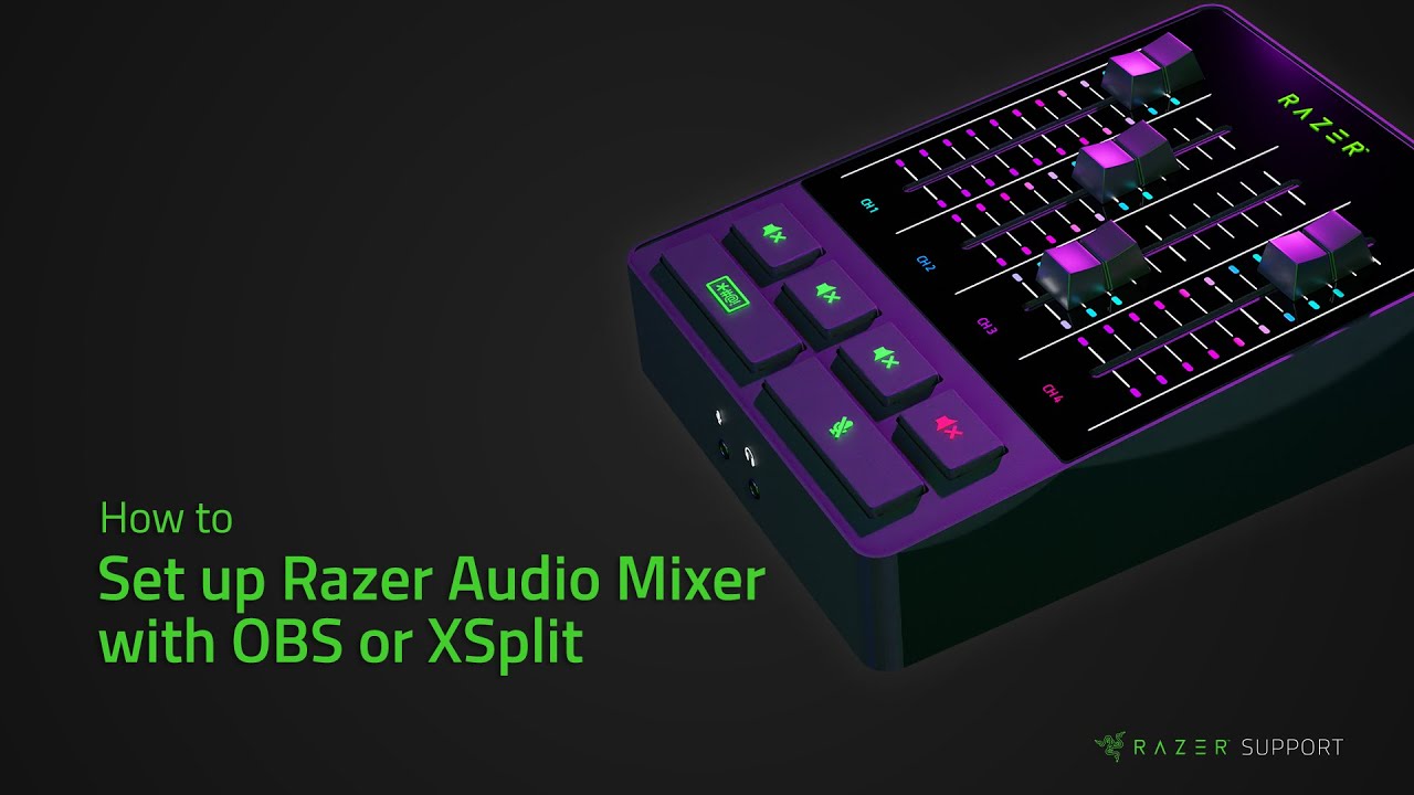Razer Audio Mixer | RZ19-03860 Support & FAQs
