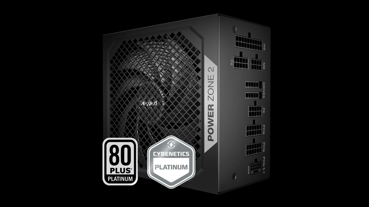 POWER ZONE 2 1000W ― 80 PLUS Platinum認証1000W ATX電源ユニット