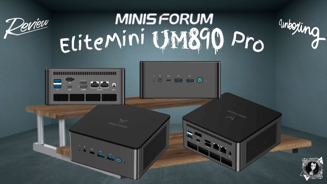 Minisforum EliteMini UM890 Pro AMD Ryzen 9 8945HS Mini PC - YouTube
