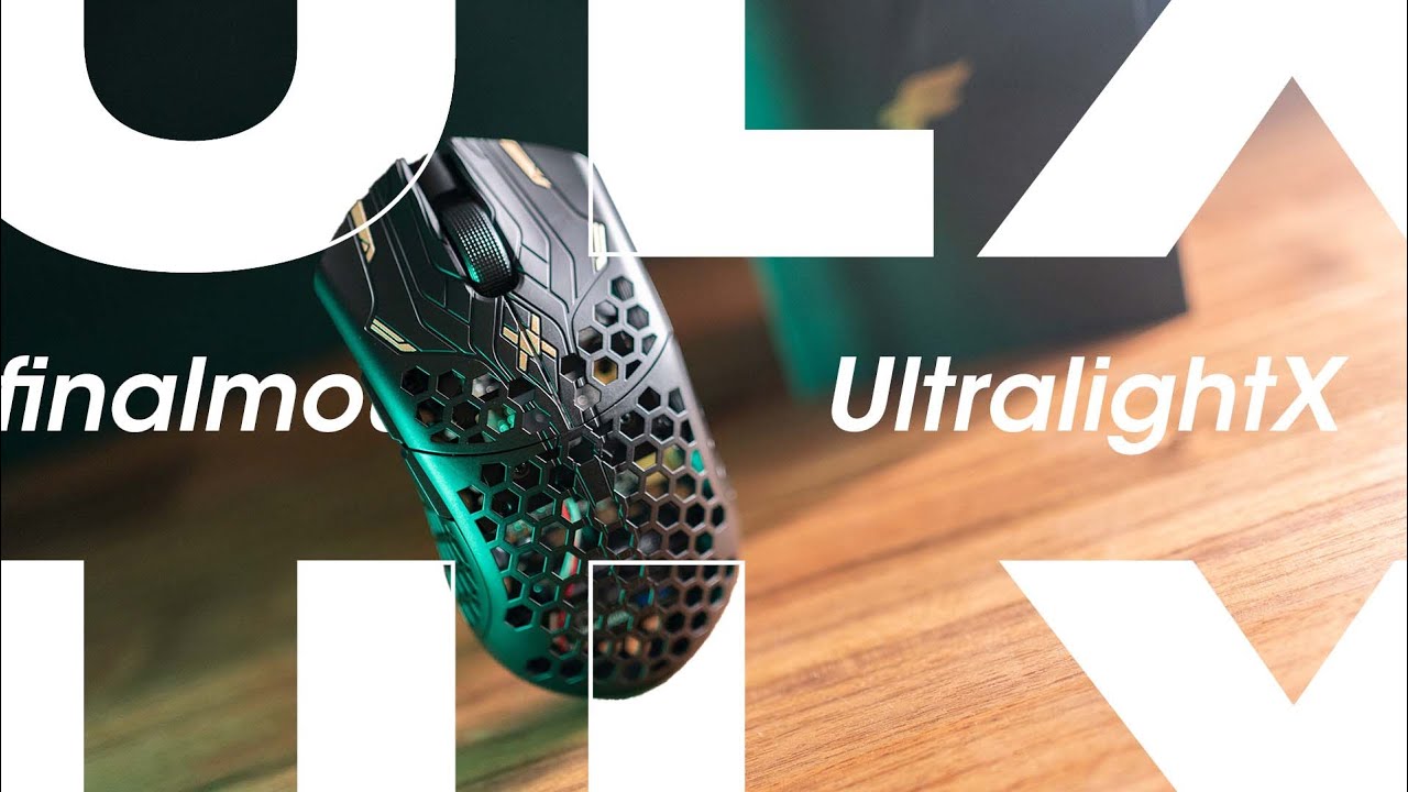 Finalmouse ULX レビュー。軽くて良い。ビルドクオリティが微妙だけど