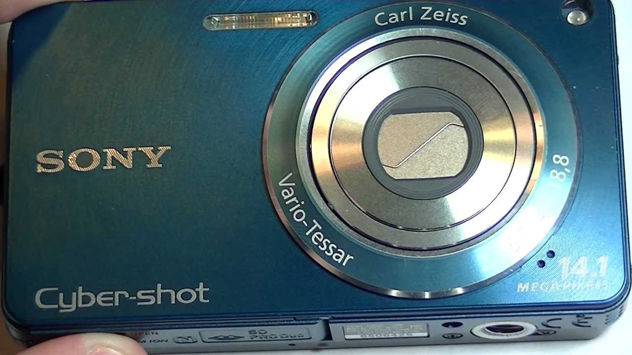 Sony Cyber-Shot DSC-W350 Review - YouTube