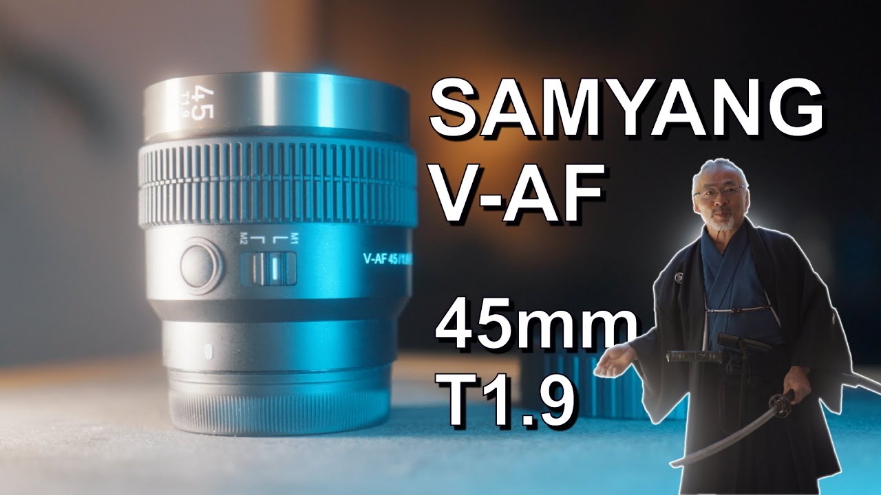 Samayang V AF 45mm T1.9 for Sony Emount (A7IV). - YouTube