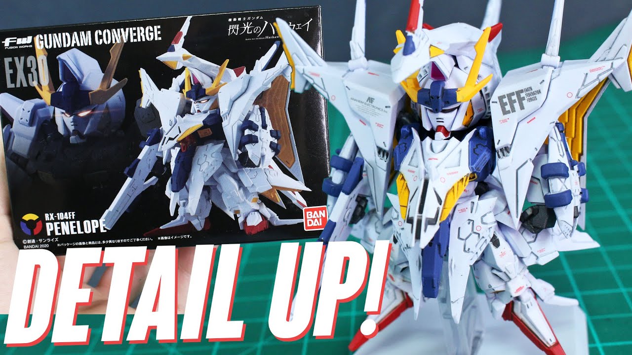 Gundam Converge EX30 Penelope Review and Detail Up! - YouTube