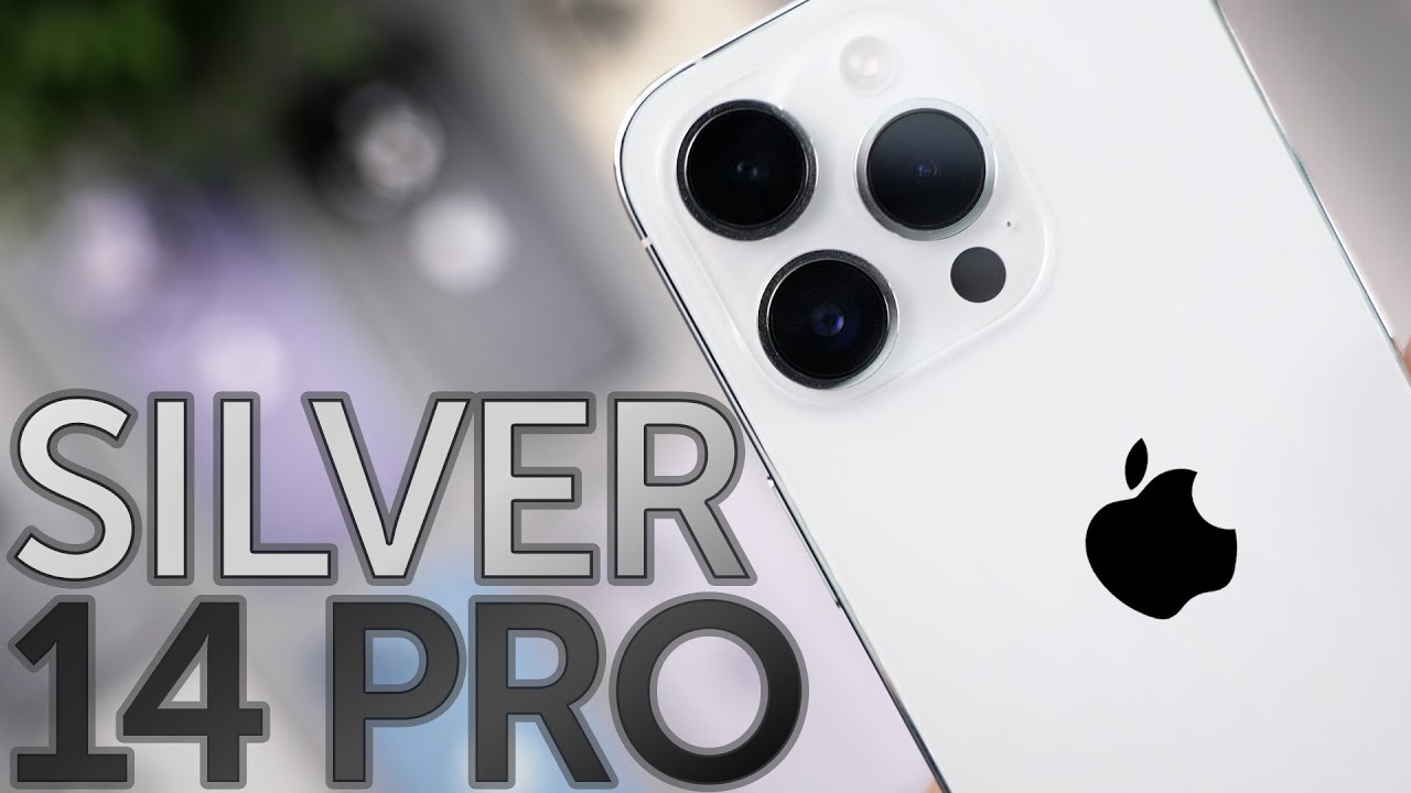 Silver iPhone 14 Pro Unboxing, First Impressions & Drop Test w