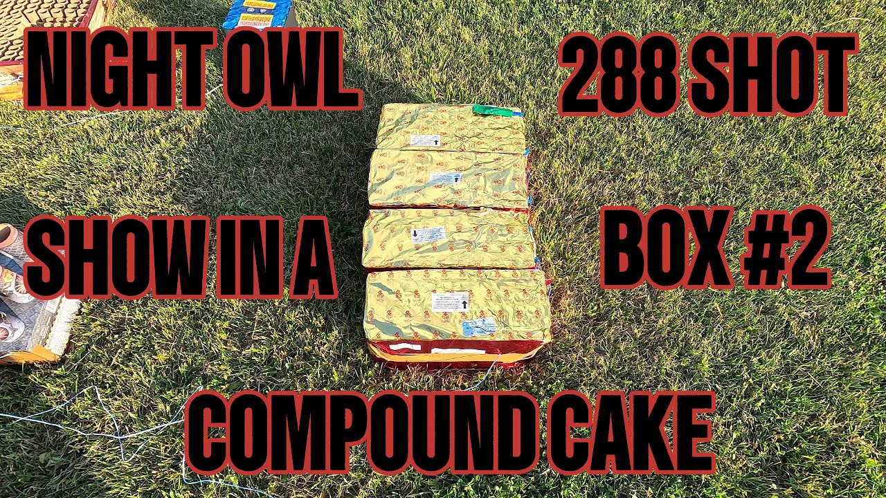 NIGHT OWL 288 SHOT SHOW IN A BOX#2 (NO-288X-8002) #fireworks