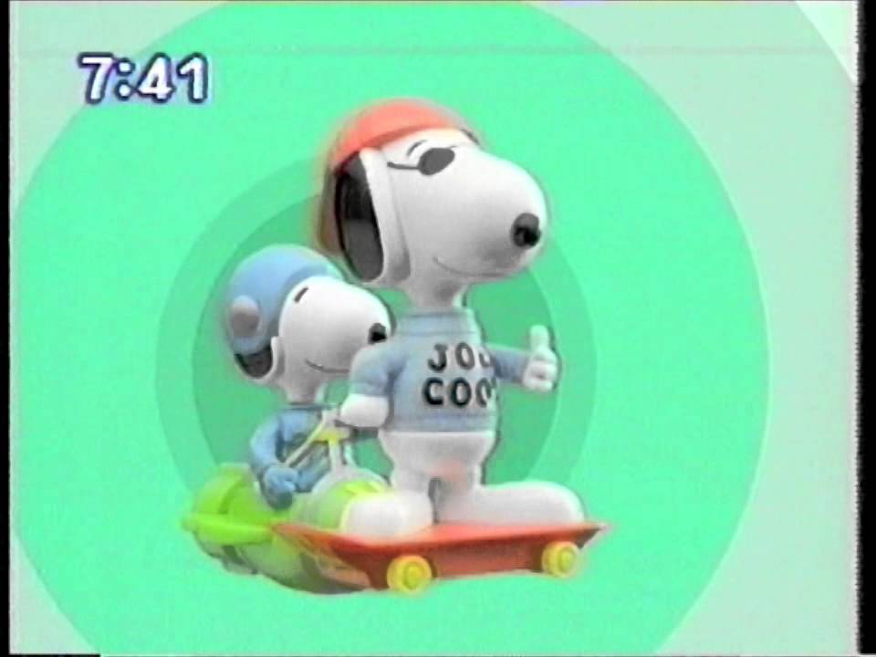 CM】マクドナルド ハッピーセット スヌーピー【2003年】 - YouTube