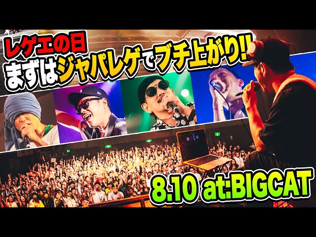 レゲエの日 RAY.HANKUN.三木道三.HISATOMI.レッドスパイダーが盛り上げ