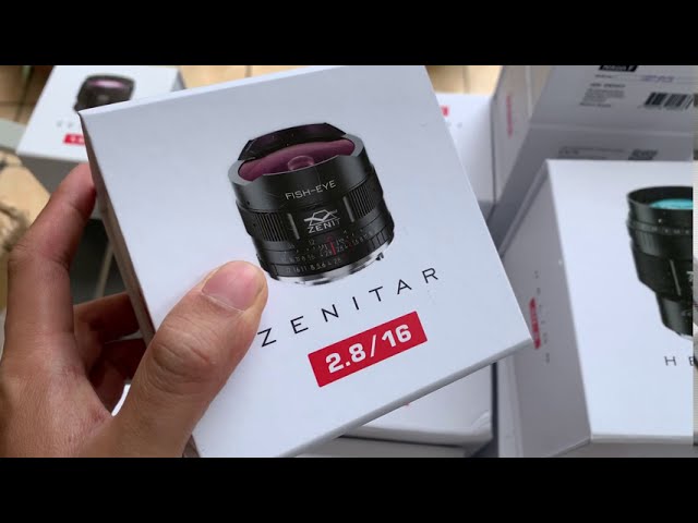New Zenitar 16mm f2.8 Fisheye Russian Lens ( Canon EF Mount ) By