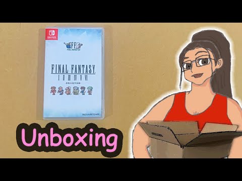Unboxing: Final Fantasy I-VI Pixel Remaster Collection for the