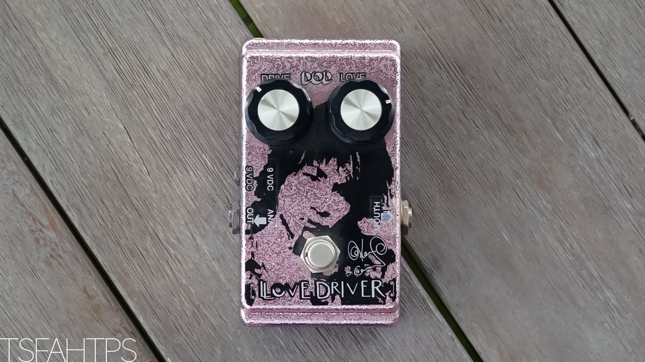 エフェクターレビュー】DOD FX-900 LOVE DRIVER L'Arc〜en〜Cielのリフ
