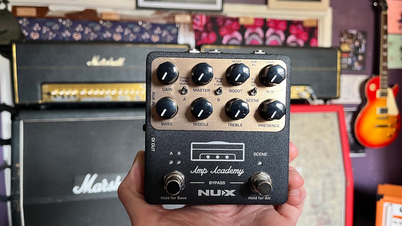Nux Amp Academy - An AWESOME Pedal Amp - YouTube