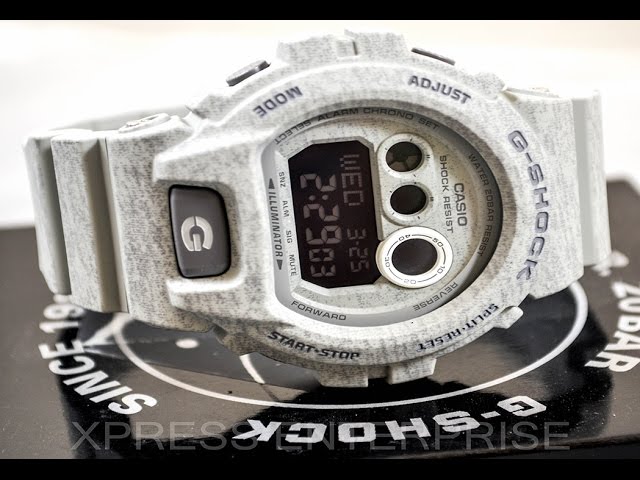 Casio GSHOCK HEATHERED Series GDX6900HT-8 | How To Set Time