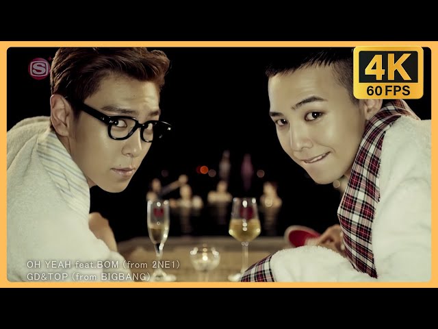 4K 60FPS] GD&TOP (feat. Park Bom) - Oh Yeah (JP. ver) MV - YouTube