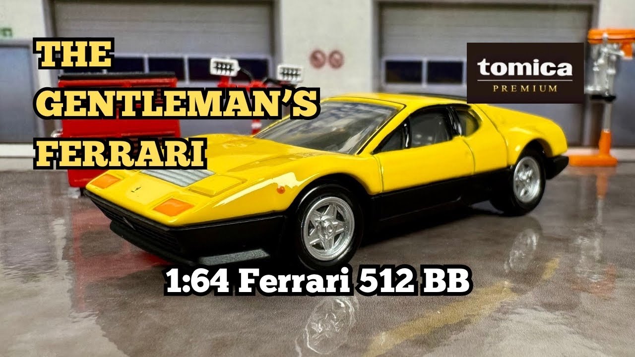 Ferrari 512 BB: The Berlinetta Boxer Masterpiece - Tomica Premium