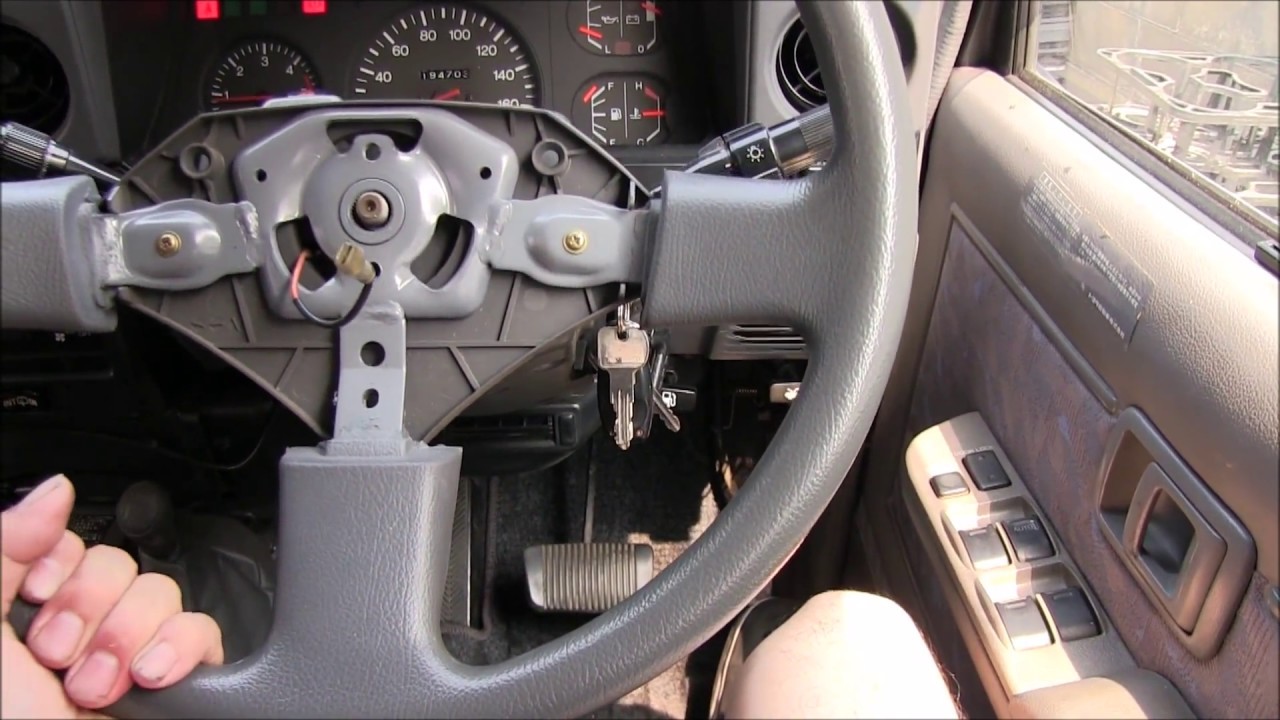 ランクル70ハンドル交換（純正ハンドル） - YouTube