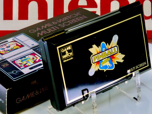 Episode 38 - Nintendo Game & Watch Pinball PB-59 - 1983 - YouTube