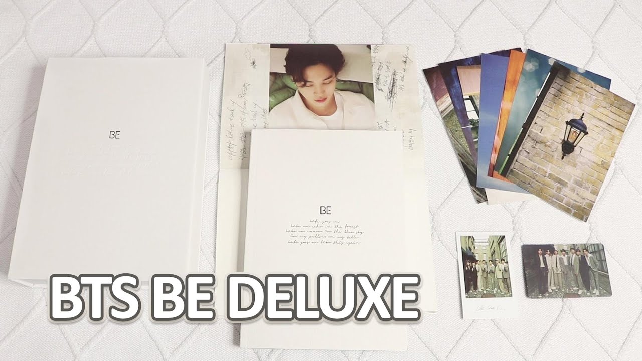✨ BTS BE Deluxe Edition Album Unboxing + Flip Through | 방탄