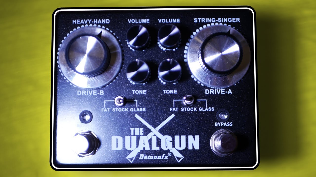 Ultimate BUDGET Blues pedal? Demon FX Dual Gun - YouTube
