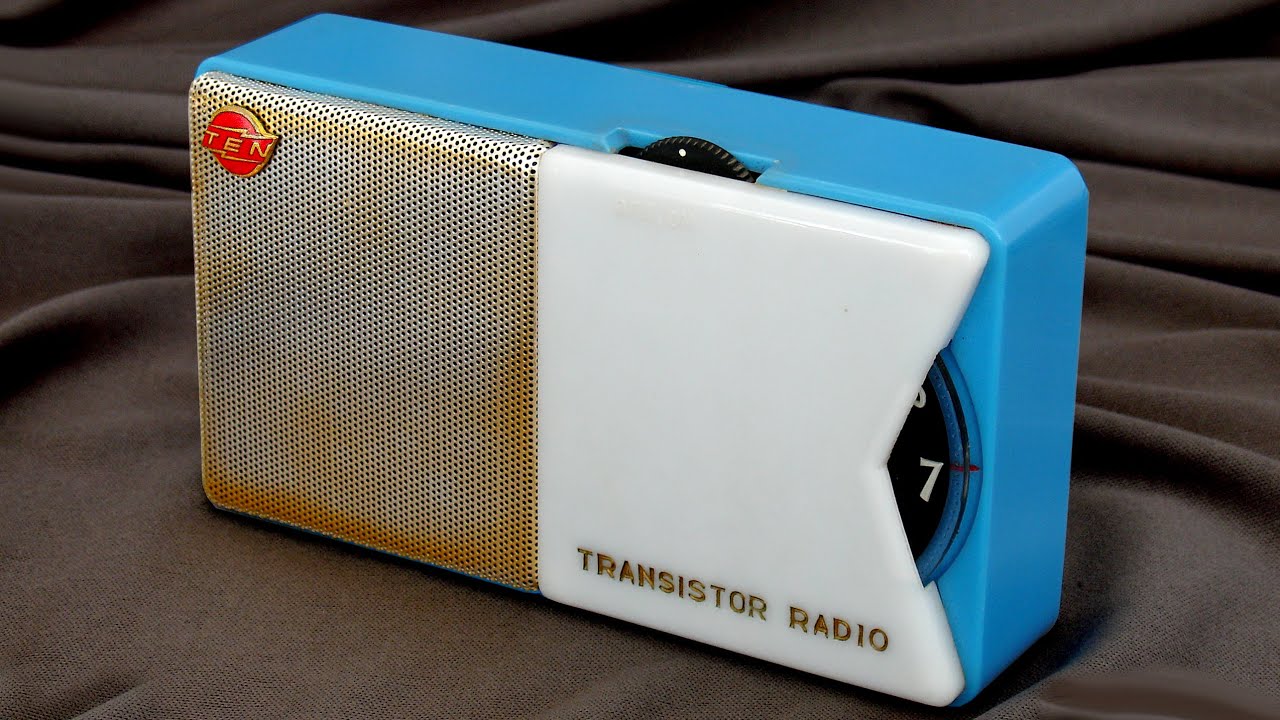 First transistor radio from Kobe Kogyo 1956? - YouTube