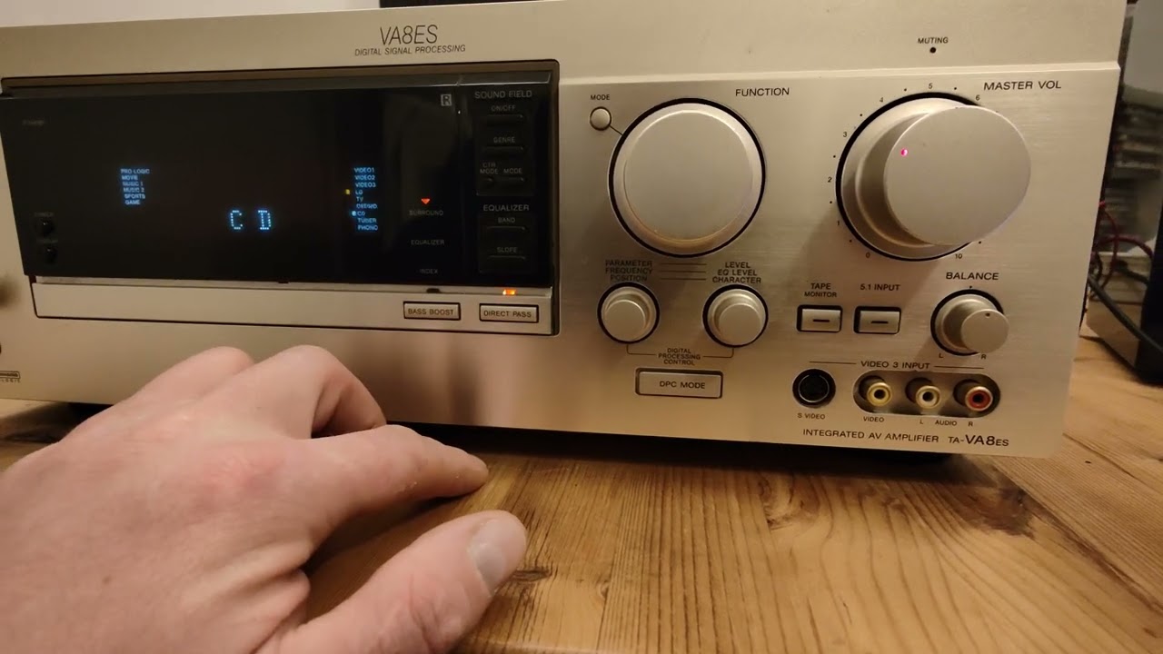 SONY TA-VA8ES INTEGRATED AMPLIFIER - YouTube