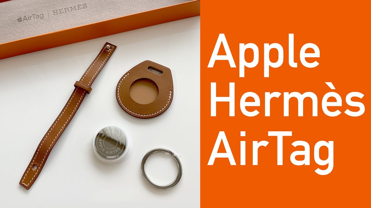 アップルのエアタグケース「エルメス」のキーリングの作り方 How to