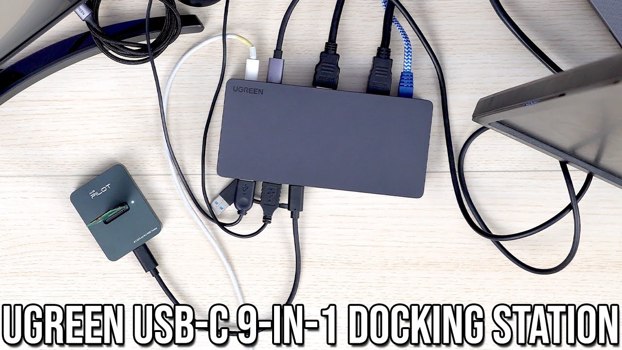 分配器・切替器 UGREEN USB-C Docking Station 9-in-1 Amazon.com