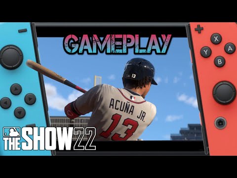 MLB The Show 22 | Handheld Nintendo Switch Gameplay - YouTube