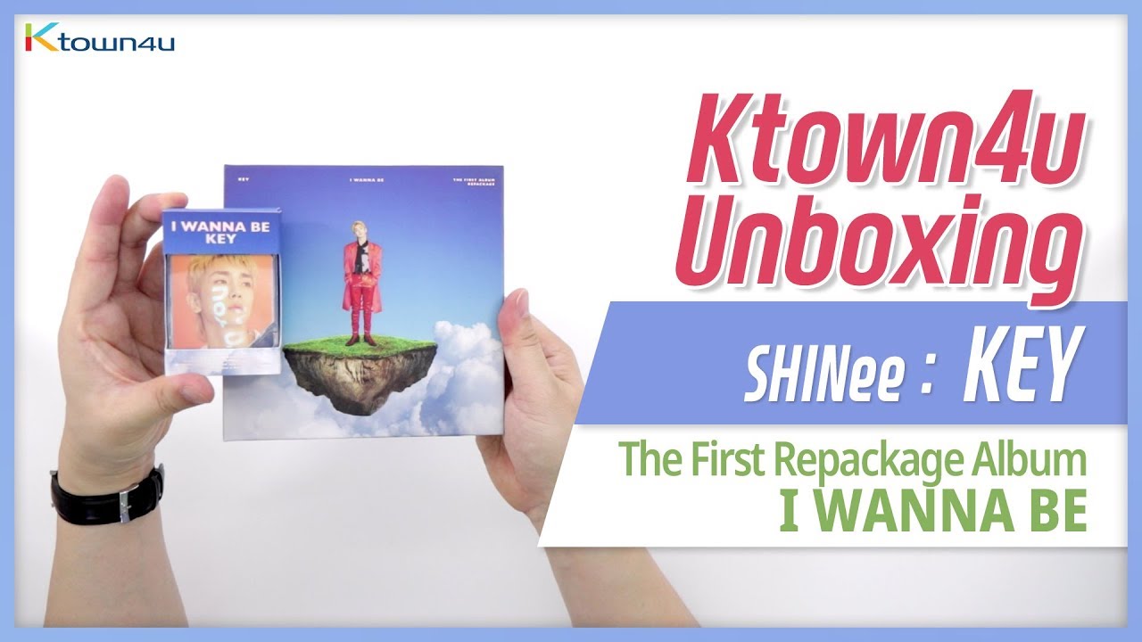 Unboxing SHINee: KEY 1st Repackage Album [I WANNA BE] シャイニー