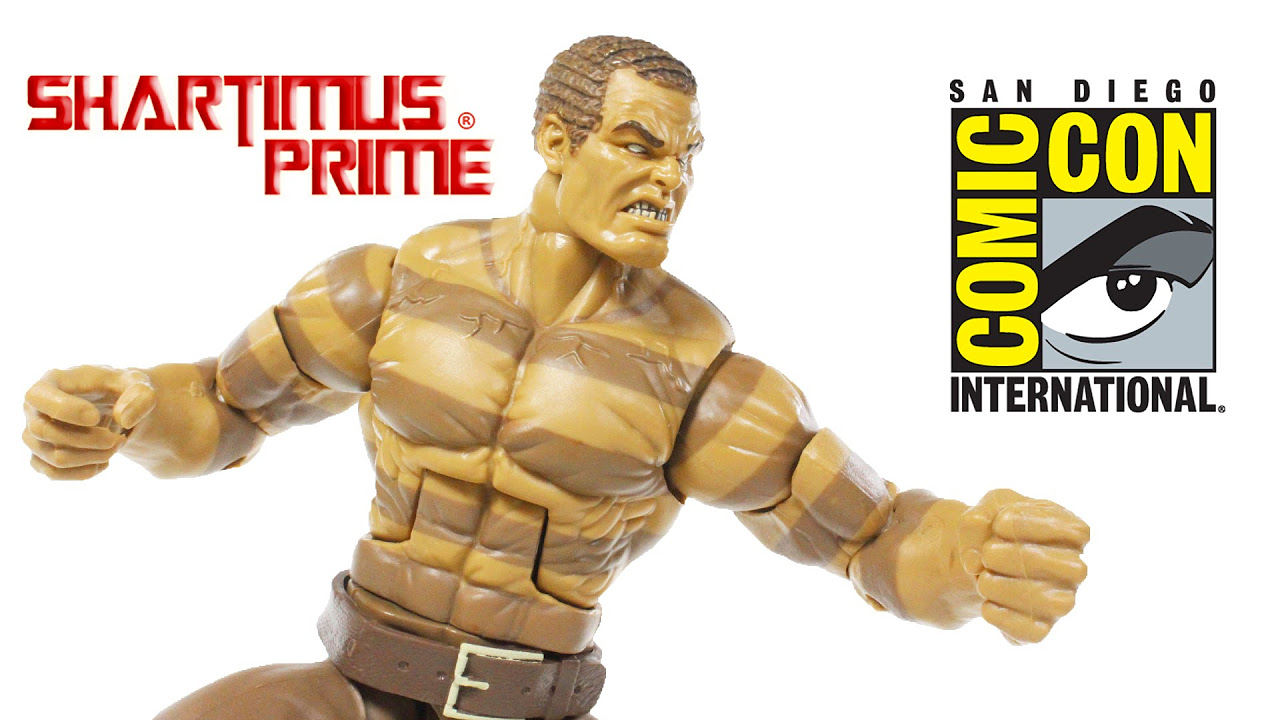 Marvel Legends Sandman The Raft SDCC 2016 Exclusive Set Toy Action