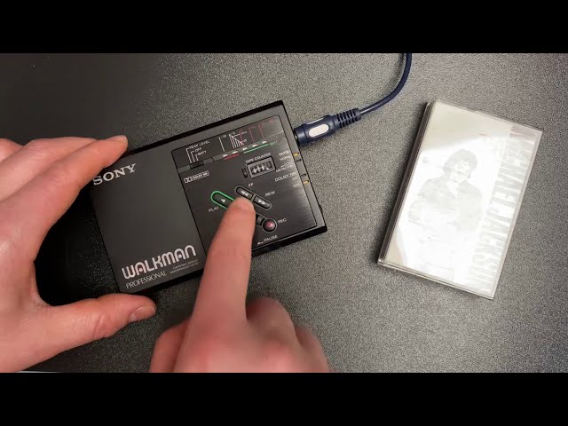 Sony Walkman Proffesional WM D3 - YouTube