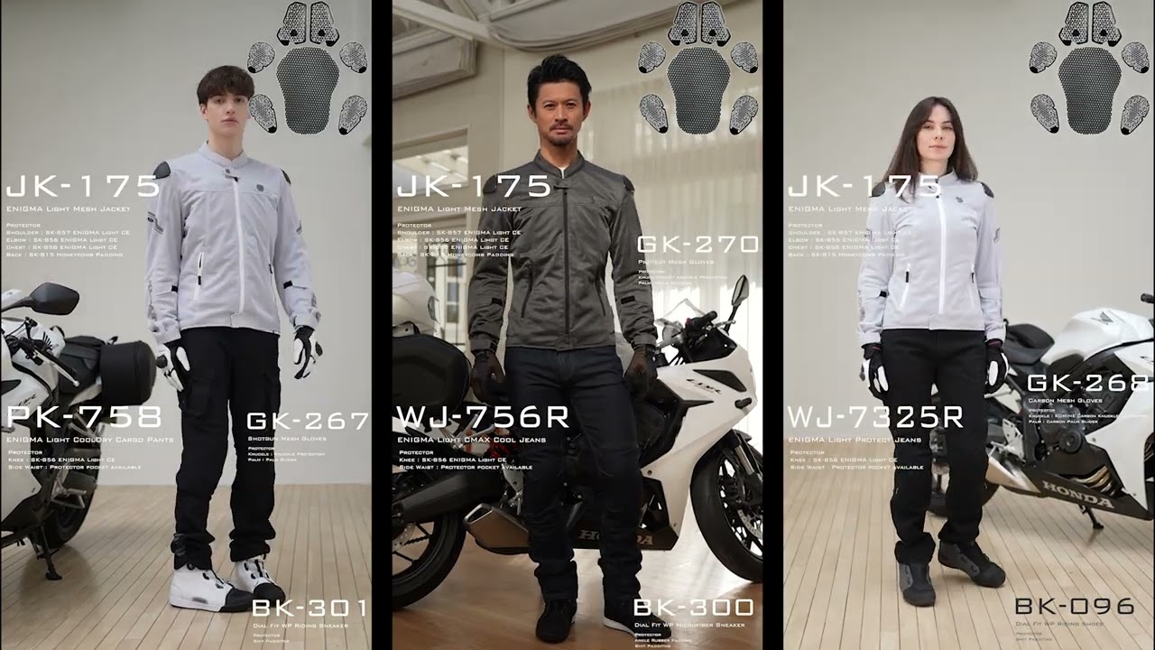 コミネ公式】JK-175 エニグマライト メッシュジャケット | KOMINE