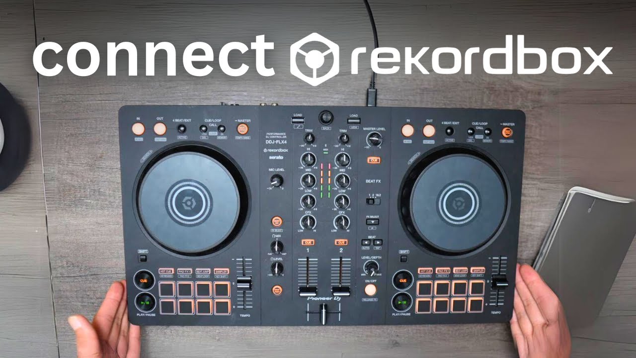 How to set up Pioneer DDJ-FLX4 with Rekordbox (Tutorial) - YouTube