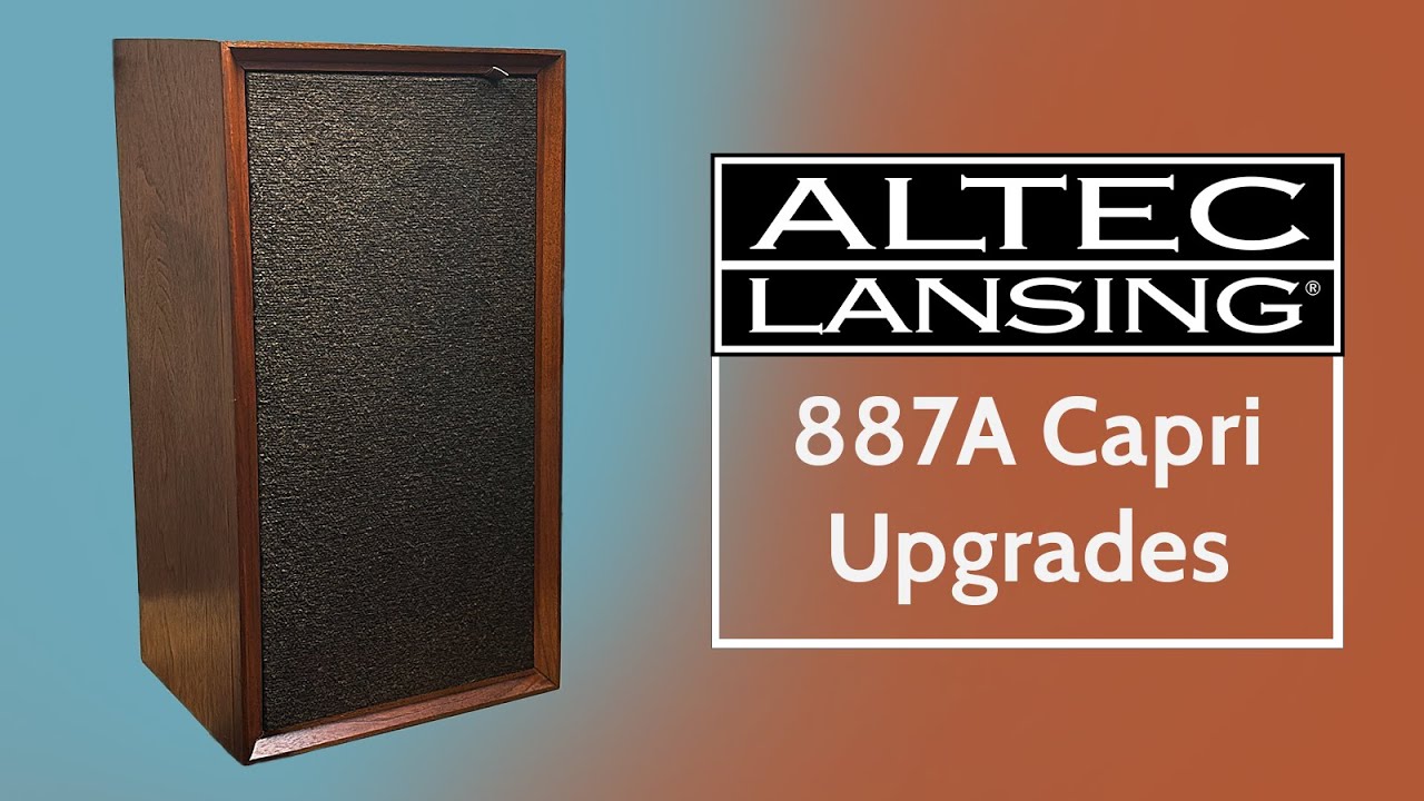 Improving the Altec 887A - YouTube