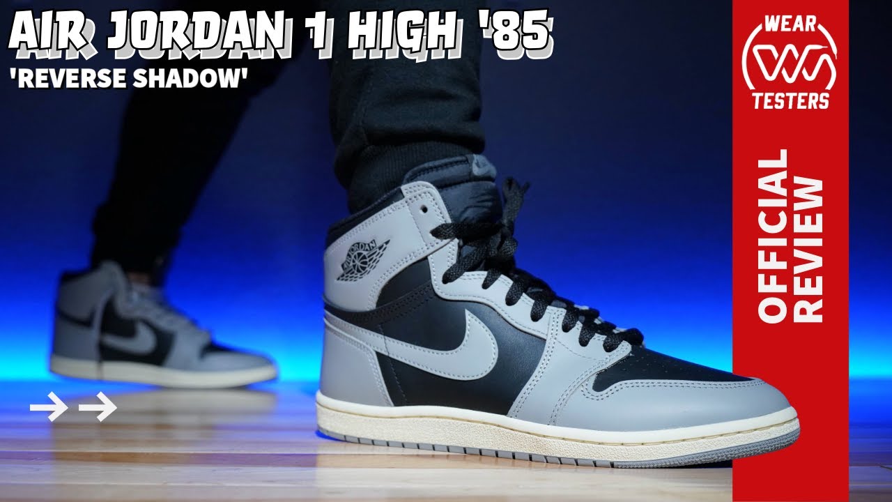 Air Jordan 1 High 85 Reverse Shadow - YouTube