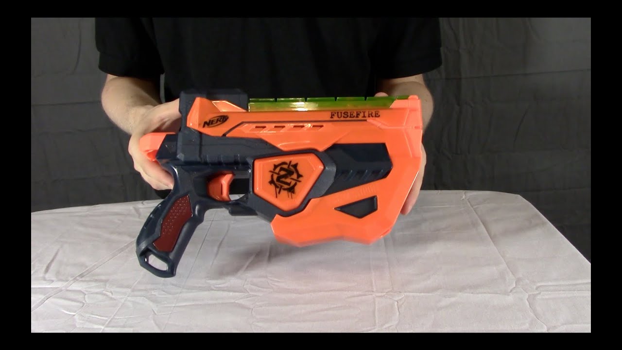 Nerf ZombieStrike Fusefire - Overview - YouTube