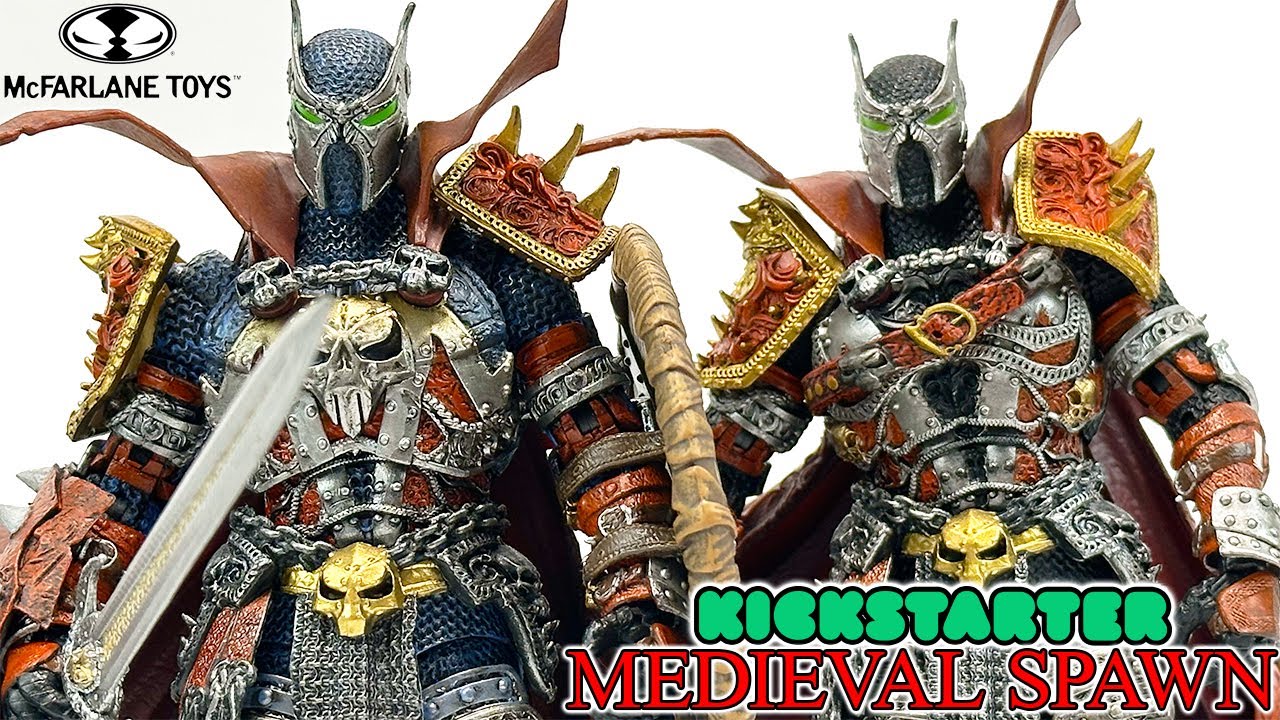 McFarlane Kickstarter Medieval Spawn Review! - YouTube