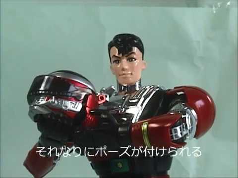 スーパーリアルボイス DXファイヤーテクター 玩具レビュー - YouTube