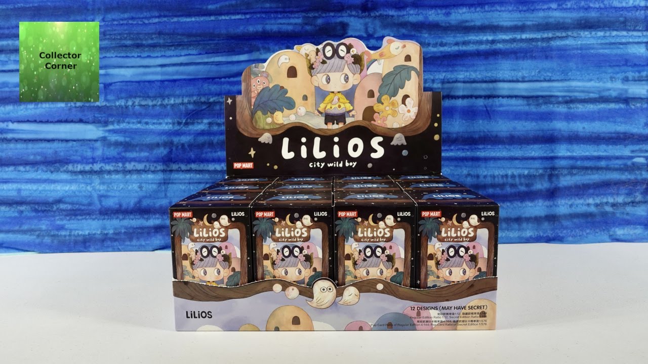 Lilios City Wild Boy Pop Mart Blind Box Figure Unboxing