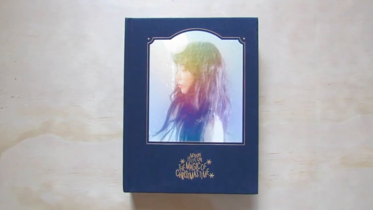 Unboxing] SNSD Taeyeon | Special Live The Magic of Christmas Time