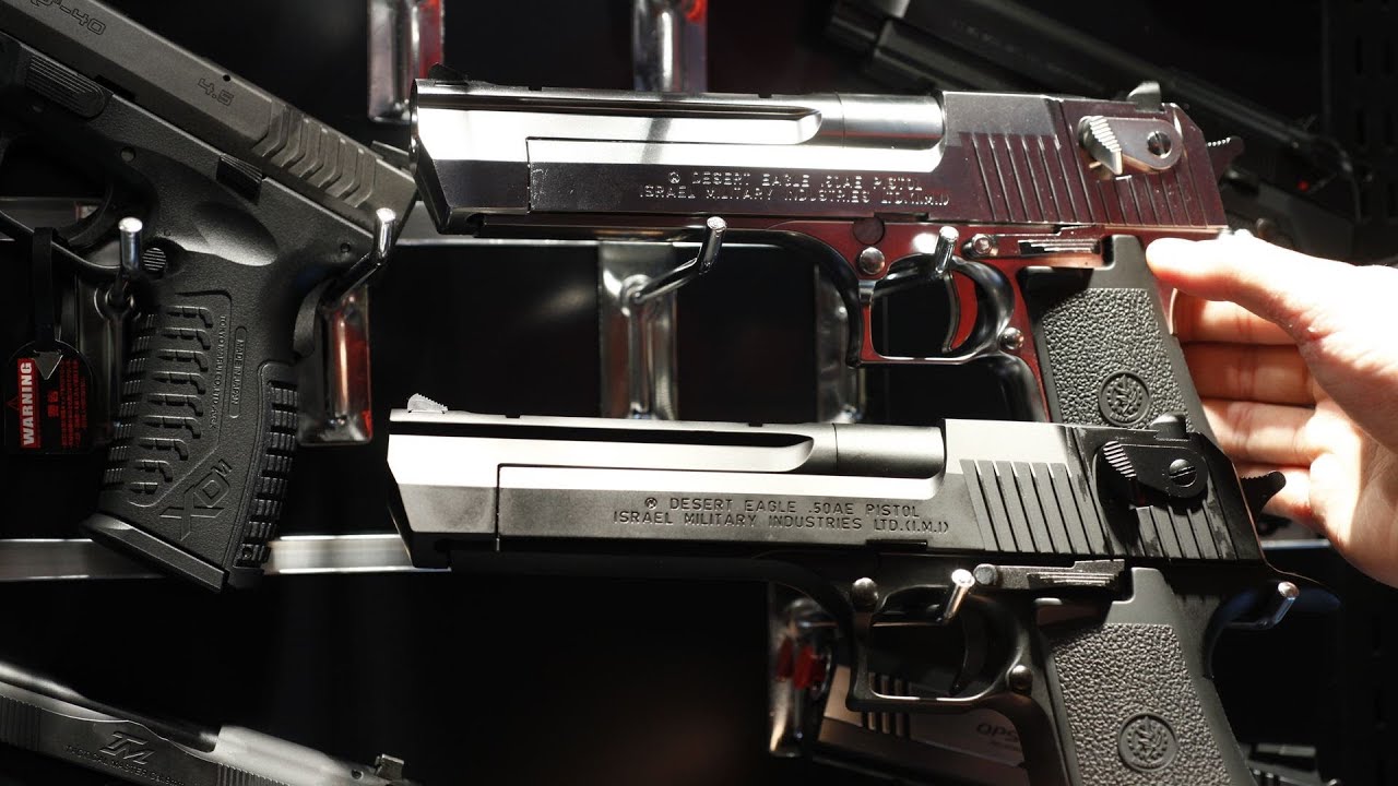Tokyo Marui Desert Eagle .50AE Hard Kick Chrome Stainless GBB