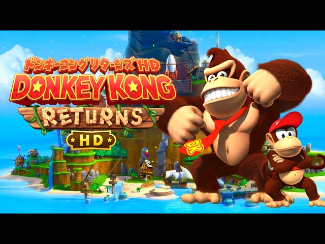 ドンキーコングリターンズHD】全ステージ攻略集（KONGパネル / パズル