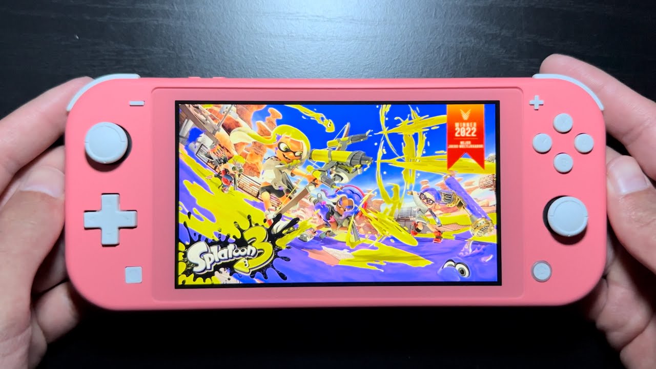 Nintendo Switch Lite コーラル 本体 スプラ2付き Nintendo Switch