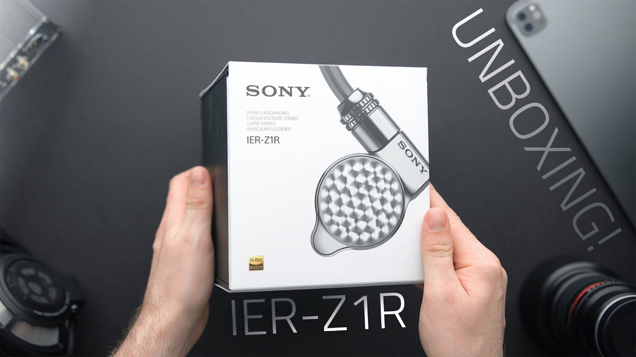 THIS is how to do an unboxing experience | IER Z1R Unboxing - YouTube
